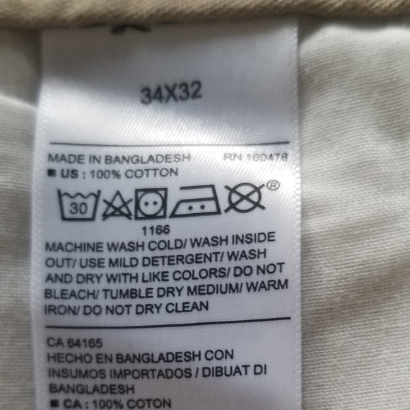 Men's chino beige pant never worn - Picture 4 of 4